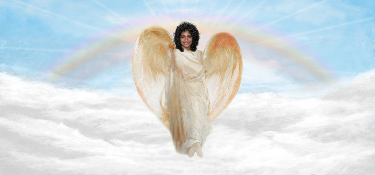 Angel (AA) Clouds Blue